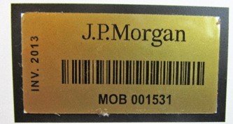 placa jpmorgan