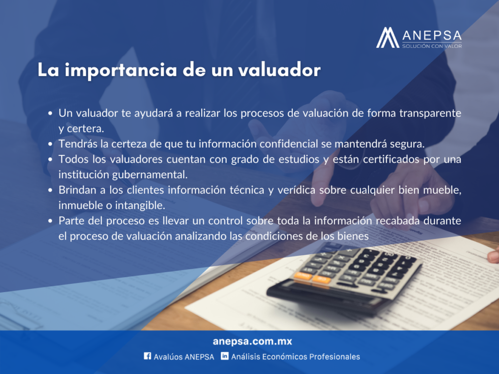La importancia de un valuador 2 Importancia de los Peritos Valuadores