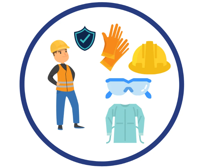 objetos de protección en áreas de riesgo