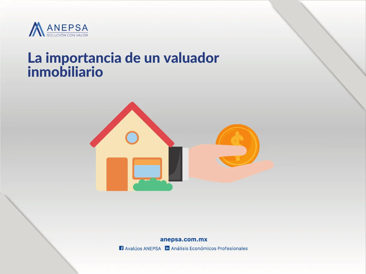 La importancia de un valuador inmobiliario -ANEPSA