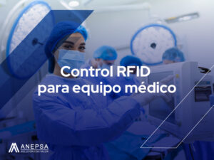 Control RFID para equipo medico